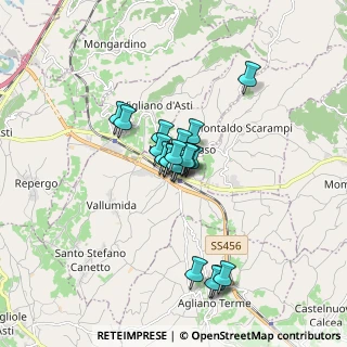 Mappa Via XX Settembre, 14048 Montegrosso AT, Italia (1.153)