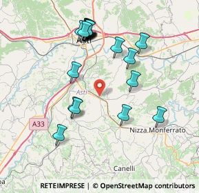 Mappa Via XX Settembre, 14048 Montegrosso AT, Italia (7.967)