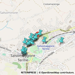 Mappa Via Leonardo Da Vinci, 43039 Salsomaggiore Terme PR, Italia (0.3965)