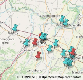 Mappa Via Ferdinando Guerci, 43122 Parma PR, Italia (17.61526)