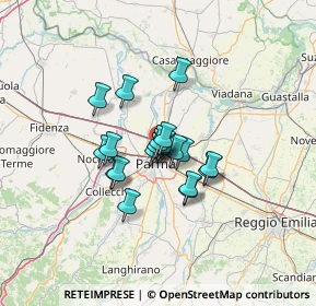 Mappa Via Ferdinando Guerci, 43122 Parma PR, Italia (8.4225)