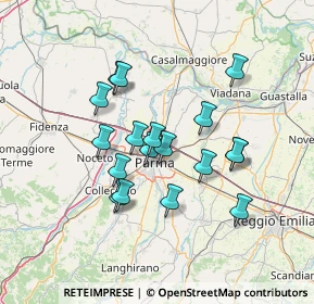Mappa Via Ferdinando Guerci, 43122 Parma PR, Italia (11.88778)