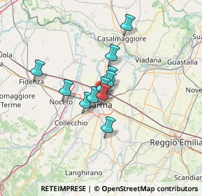 Mappa Via Ferdinando Guerci, 43122 Parma PR, Italia (8.82545)