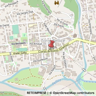 Mappa Corso A. Gramsci, 24, 10066 Torre Pellice, Torino (Piemonte)