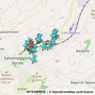 Mappa Via Amendola, 43039 Salsomaggiore Terme PR, Italia (0.6685)