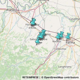 Mappa Via Giovanni Amendola, 43039 Salsomaggiore Terme PR, Italia (9.85727)