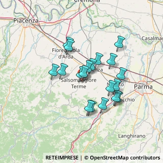 Mappa Via Amendola, 43039 Salsomaggiore Terme PR, Italia (11.70947)