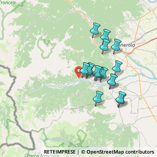 Mappa Via Rio Cros, 10066 Torre Pellice TO, Italia (6.4775)
