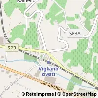 Karta Vigliano d'Asti