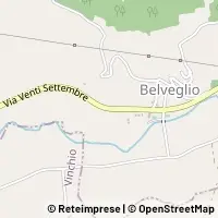 Hartă Belveglio