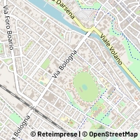 Mapa Ferrara