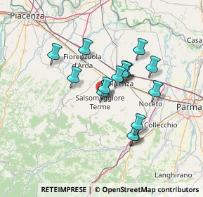 Mappa Via Bottego Vittorio, 43039 Salsomaggiore Terme PR, Italia (11.25867)