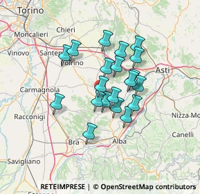 Mappa D'Alba, 12046 Montà CN, Italia (10.319)