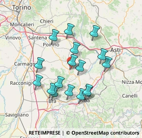Mappa D'Alba, 12046 Montà CN, Italia (12.84059)