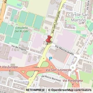 Mappa Via San Leonardo, 100, 43122 Parma, Parma (Emilia Romagna)