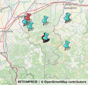 Mappa Via Giuseppe Mazzini, 27057 Varzi PV, Italia (10.80923)