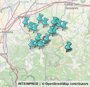 Mappa Via Giuseppe Mazzini, 27057 Varzi PV, Italia (10.835)
