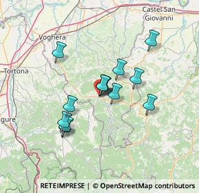 Mappa Via Giuseppe Mazzini, 27057 Varzi PV, Italia (10.83462)