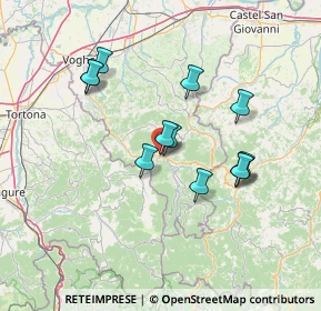 Mappa Via Giuseppe Mazzini, 27057 Varzi PV, Italia (12.55917)
