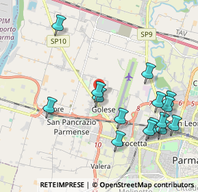 Mappa Via Frazzi, 43126 Parma PR, Italia (2.244)