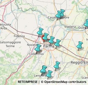 Mappa Via Frazzi, 43126 Parma PR, Italia (16.44)