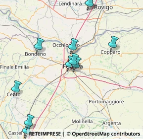 Mappa Via Giovanni Manardo, 44124 Ferrara FE, Italia (17.84818)