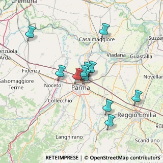 Mappa Via del Popolo, 43122 Parma PR, Italia (12.2)