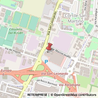 Mappa Via S. Leonardo, 43122 Parma, Parma (Emilia Romagna)