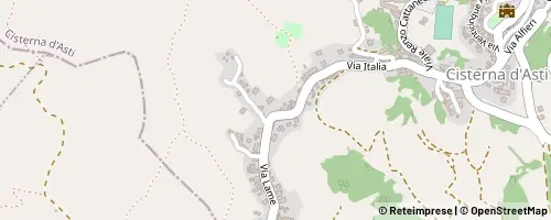 Mappa Cisterna d'Asti