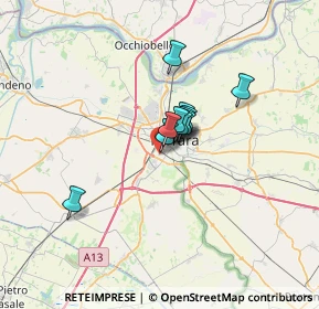 Mappa Via Italo svevo, 44124 Ferrara FE, Italia (3.76091)