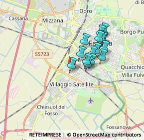 Mappa Via Italo svevo, 44124 Ferrara FE, Italia (1.395)