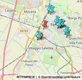 Mappa Via Italo svevo, 44124 Ferrara FE, Italia (1.84)