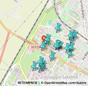 Mappa Via Melchiorre Fardella, 44124 Ferrara FE, Italia (0.454)