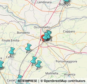 Mappa Via Melchiorre Fardella, 44124 Ferrara FE, Italia (26.911)