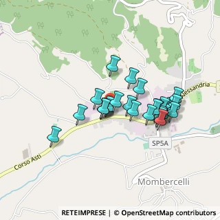 Mappa Via Valtiglione, 14047 Mombercelli AT, Italia (0.37407)