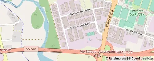 Mappa Parma