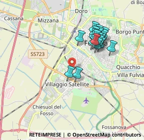 Mappa Via Mambro, 44124 Ferrara FE, Italia (1.708)