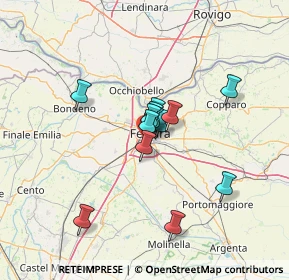 Mappa Via Mambro, 44124 Ferrara FE, Italia (9.50462)