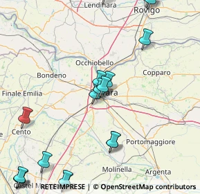 Mappa Via Mambro, 44124 Ferrara FE, Italia (21.85)