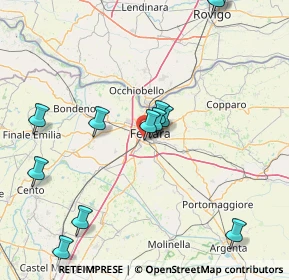 Mappa Via Mambro, 44124 Ferrara FE, Italia (18.36)
