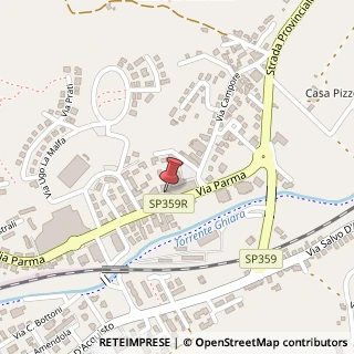 Mappa Via Parma, 35B, 43039 Salsomaggiore Terme, Parma (Emilia Romagna)