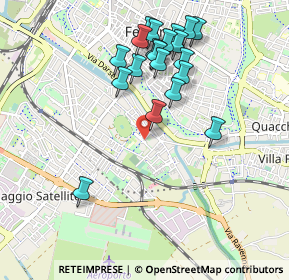 Mappa Via Alfredo Pitteri, 44122 Ferrara FE, Italia (0.972)