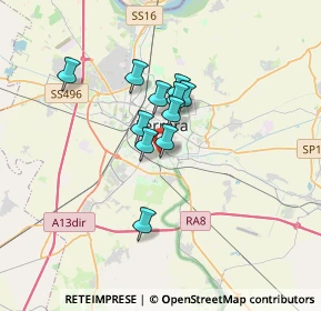 Mappa Via Alfredo Pitteri, 44122 Ferrara FE, Italia (2.31273)