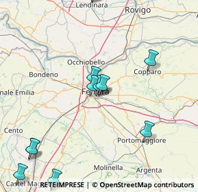 Mappa Via Colombarola, 44123 Ferrara FE, Italia (19.73083)