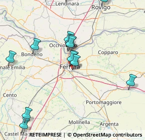 Mappa Via Colombarola, 44123 Ferrara FE, Italia (16.97143)