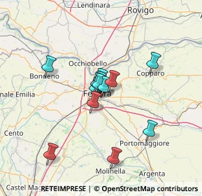 Mappa Via Colombarola, 44123 Ferrara FE, Italia (9.58615)