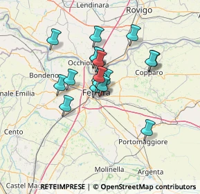 Mappa Via Colombarola, 44123 Ferrara FE, Italia (10.17167)