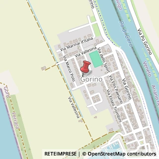 Mappa Via Cristoforo Colombo, 9, 44020 Goro, Ferrara (Emilia Romagna)