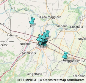 Mappa Via Montale Eugenio, 43122 Parma PR, Italia (5.45583)