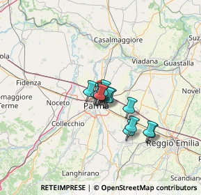 Mappa Piazza Giuseppe Ungaretti, 43122 Parma PR, Italia (8.28231)